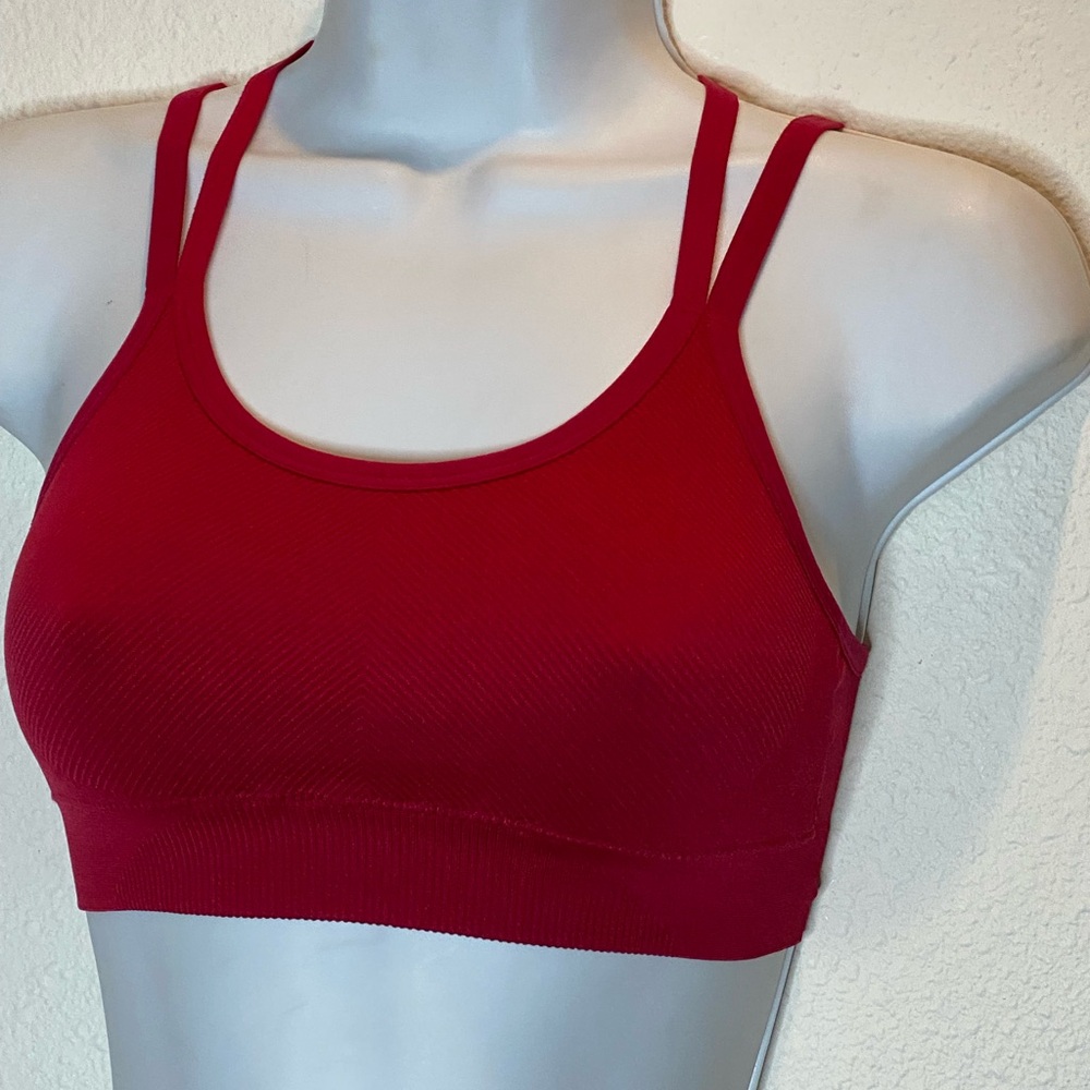 Ryka Women’s Red Activewear Red  Bralette Size Small